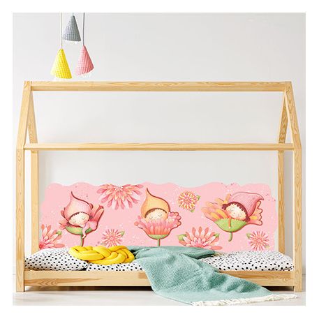 Kindersticker - Wandschutz hinterm Bett mit Kobolden